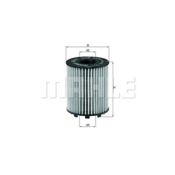 Mahle OX 371D Engine Oil Filter OX 371D